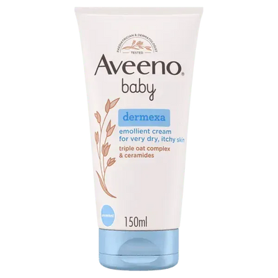 Aveeno Baby Dermexa Daily Emollient Cream 150ml - welzo