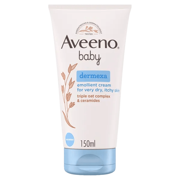 Aveeno Baby Dermexa Daily Emollient Cream 150ml - welzo