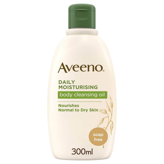 Aveeno Daily Moisturizing Body Cleansing Oil 300ml - welzo