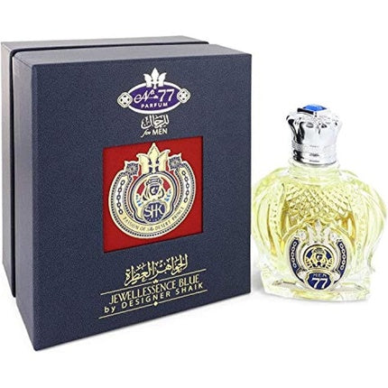 Opulent Shaik Saphire No. 77 by Shaik Eau De Parfum Spray 2.7oz 80ml for Men