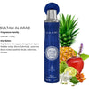 Sultan Al Arab Air Freshener by French Arabian Perfume 300ml Authentic Arabic Fragrance Floral Fruity Long-Lasting Ozone-Friendly CFC Free Made in UAE