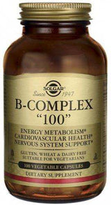B-Complex 100 Veggie Caps - Solgar - welzo