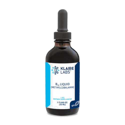 B12 Liquid (Methylcobalamin) 1mg, 30ml - Klaire Labs - welzo