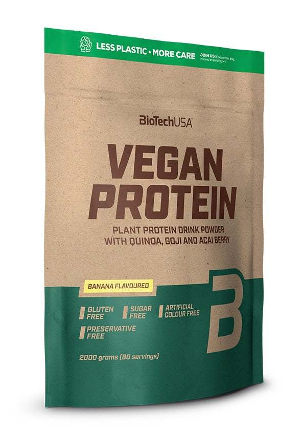 BioTechUSA Vegan Protein, Vanilla Cookie - 2000 grams