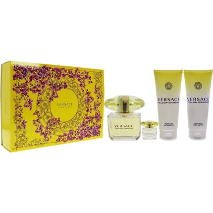 Versace Yellow Diamond Women's 4 Piece Gift Set