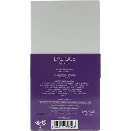 Lalique Les Compositions Parfumees Electric Purple Eau De Parfum 100ml