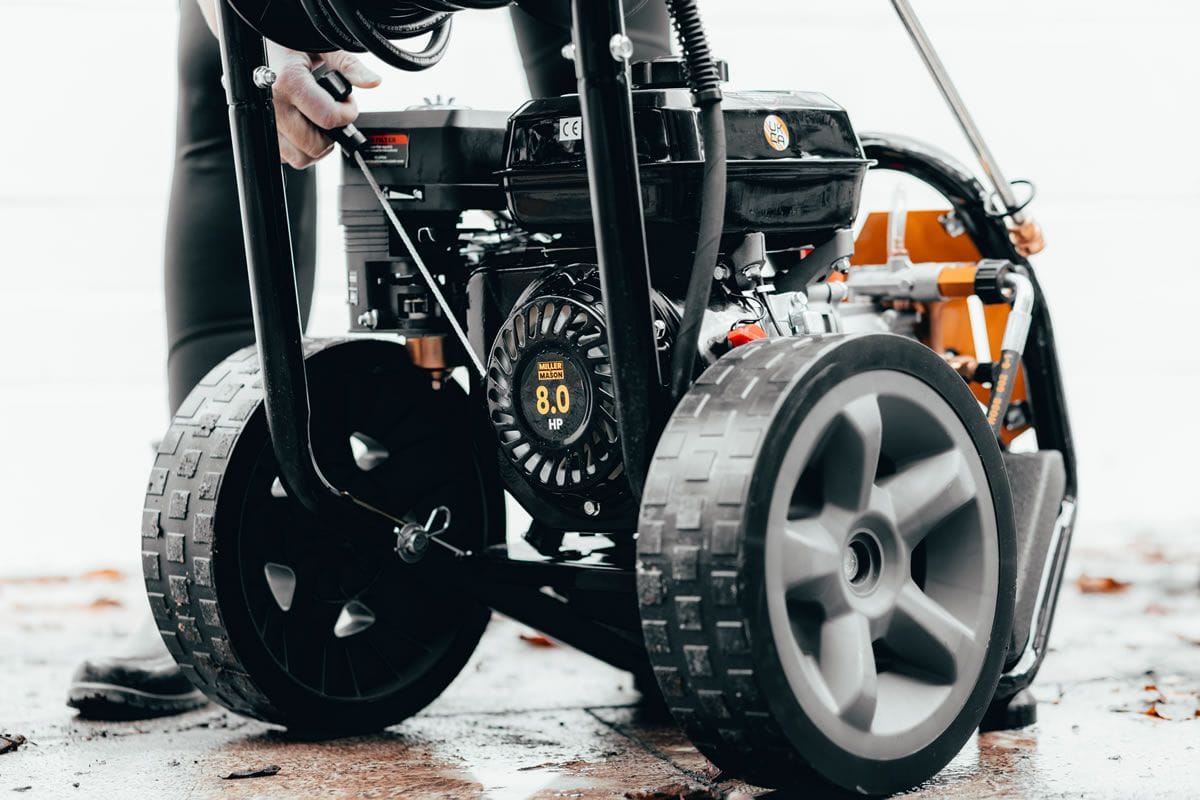 Powerful 272 BAR 3950PSI Petrol Pressure Washer Jet Wash Patio Cleaner - image 19