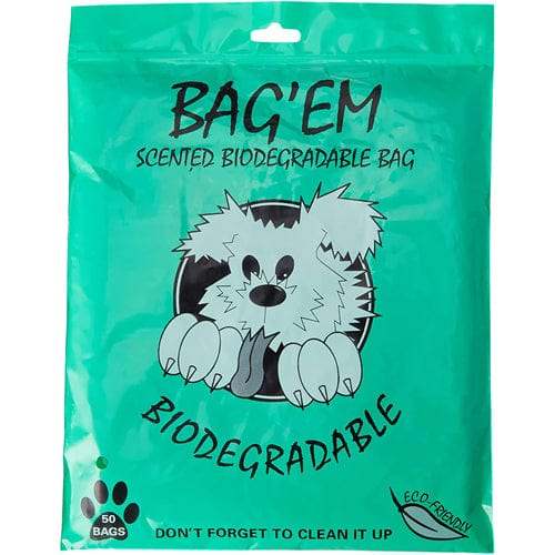 Bag'em Scented Biodegradable Bag Pack of 50 - welzo