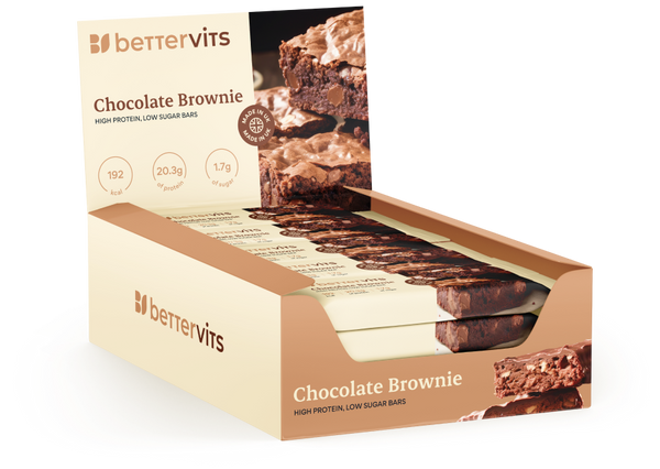 Bettervits Chocolate Brownie Protein Bar - Welzo