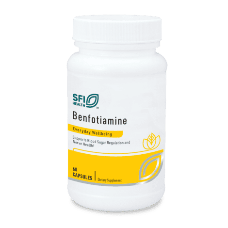 Benfotiamine, 60 Capsules - Klaire Labs/SFI Health - welzo