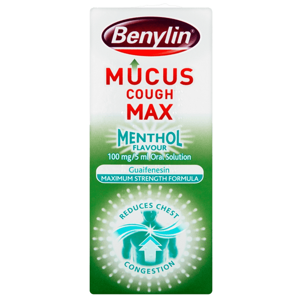 Benylin Mucus Cough Max Menthol 150ml - welzo