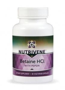 Betaine HCl with Pepsin - 90 Caps - Nutrivene - welzo