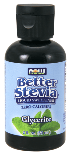 Better Stevia Glycerite, Alcohol-Free, 60ml - Now Foods - welzo