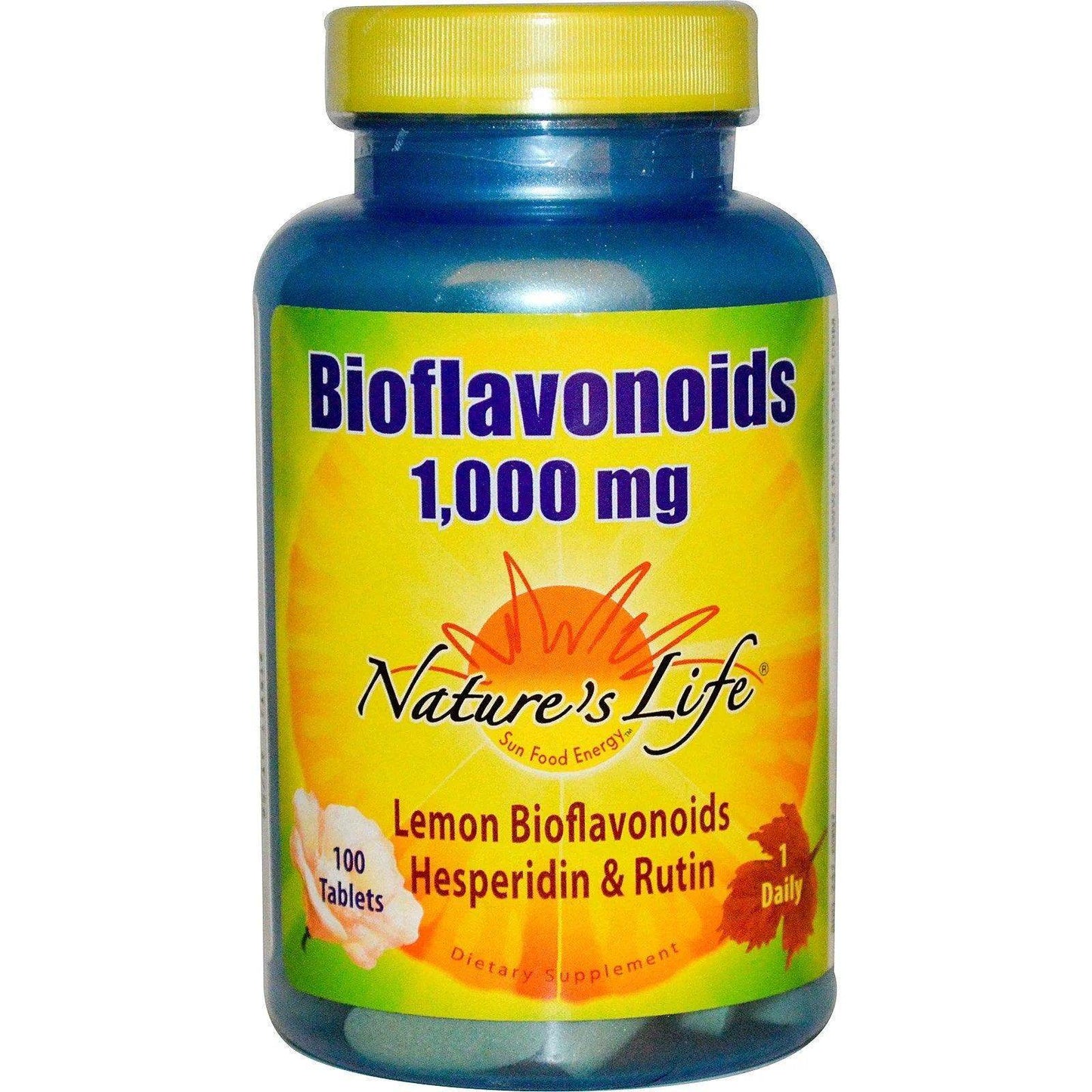 Bioflavonoids 1000mg, 100 Tablets - Nature's Life - welzo