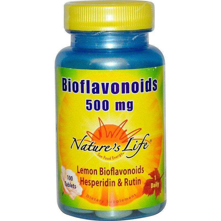 Bioflavonoids 500mg, 100 Tablets - Nature's Life - welzo