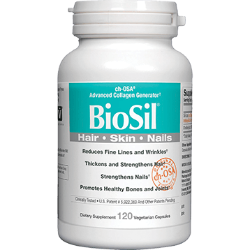 BioSil, ch-OSA (Hair, Skin & Nails) 120 Vegetarian Capsules – Natural Factors - welzo