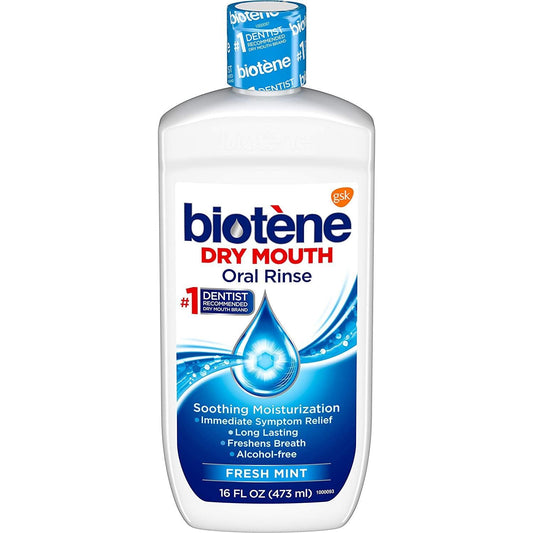 Biotene Dry Mouth Care Oral Rinse Fresh Mint 500ml - welzo