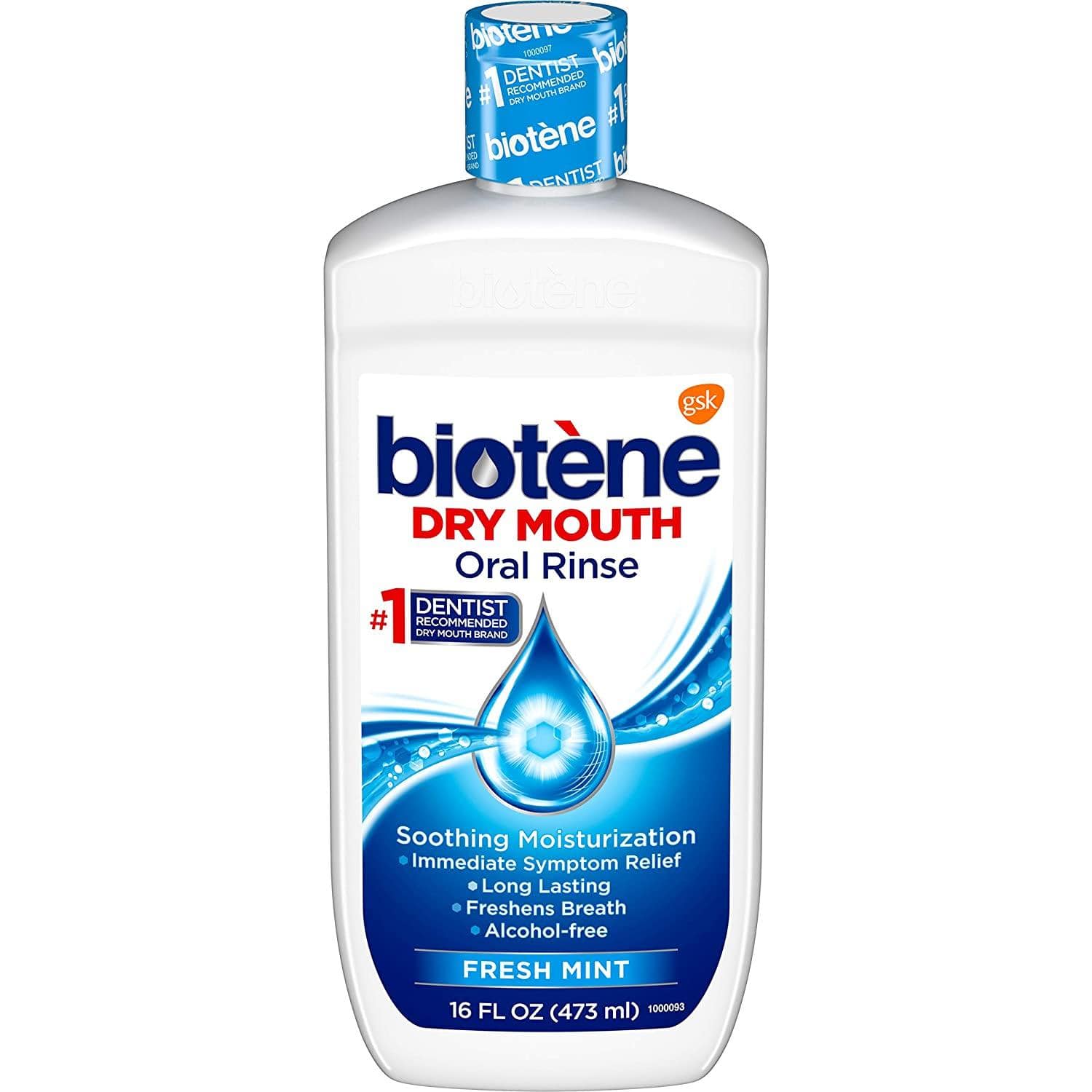 Biotene Dry Mouth Care Oral Rinse Fresh Mint 500ml - welzo