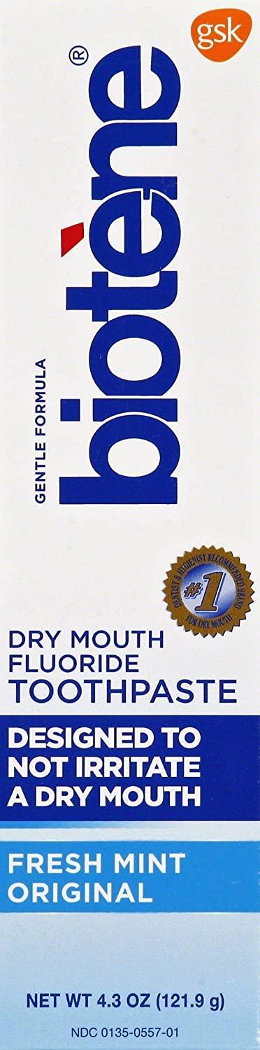 Biotene Dry Mouth Toothpaste Fresh Mint 100ml - welzo