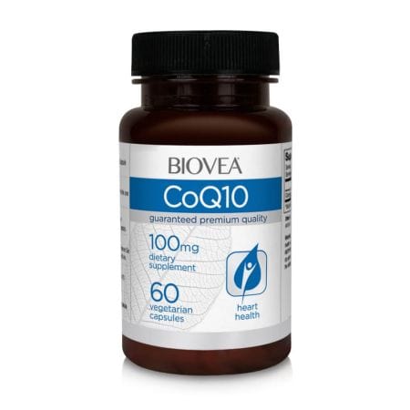 Biovea CoEnzyme Q10 100mg 60 Vegetarian Capsules