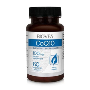 Biovea CoEnzyme Q10 100mg 60 Vegetarian Capsules