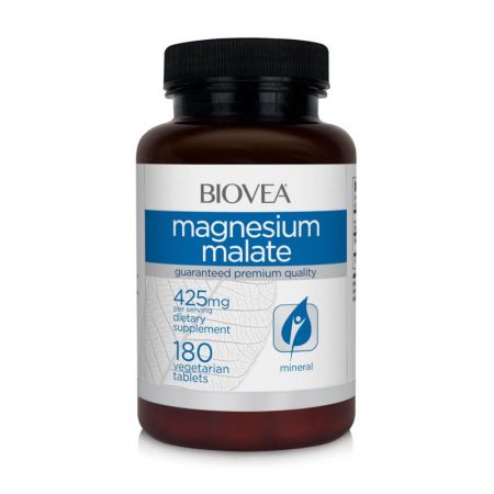 Biovea magnesio malato 425mg 180 compresse vegetariane