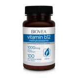 Biovea Vitamin B12 (Methylcobalamin) 1000mcg 100 Fast Dissolve Tablets
