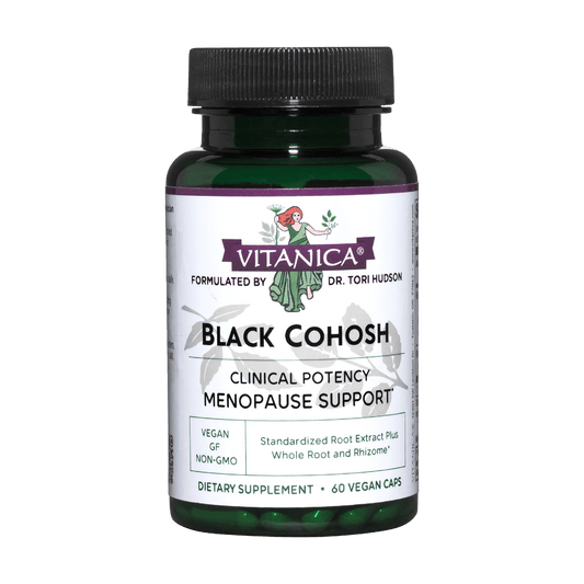 Black Cohosh, 60 Veg Capsules - Vitanica - welzo