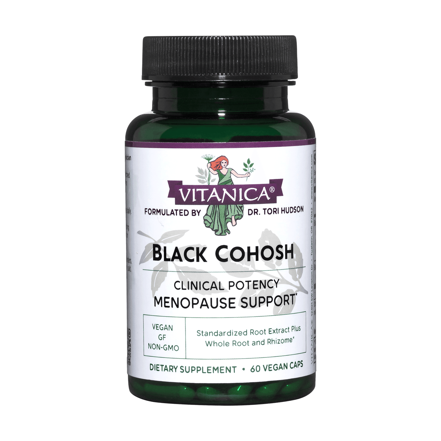 Black Cohosh, 60 Veg Capsules - Vitanica - welzo