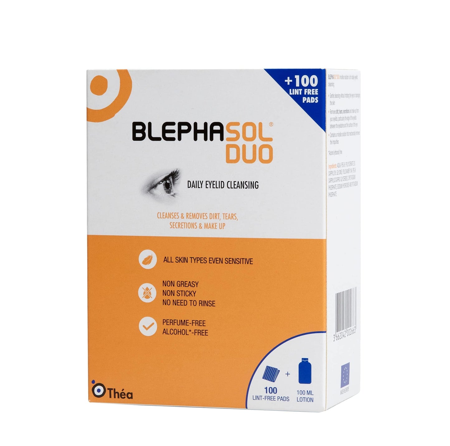 Blephasol DUO 100ml Lotion & 100 Pads - welzo