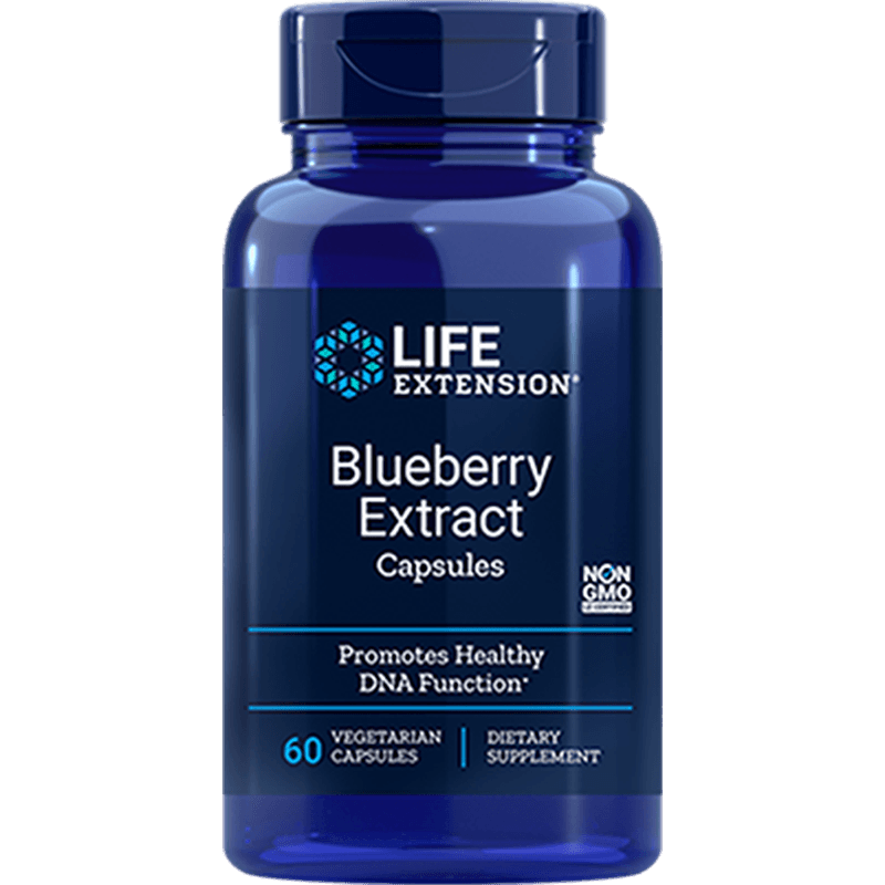 Blueberry Extract, 60 capsules, Life Extension - welzo