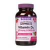 Bluebonnet Earthweet Chewables -vitamiini D3 1000iu 90 vadelmatabletit