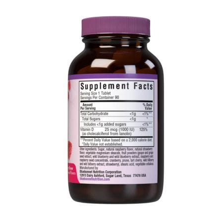 Bluebonnet Earthsweet Chewables Vitamin D3