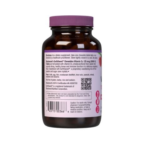 Bluebonnet Earthsweet Chewables Vitamin D3