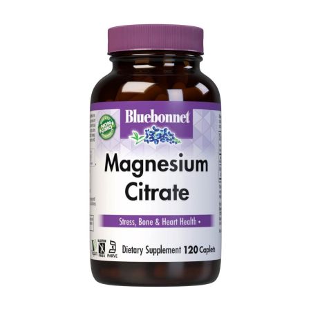 Bluebonnet Magnesium sitraatti 120 kaaplet