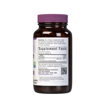 Bluebonnet Magnesium glyskinaatti 120 vihanneskapselia