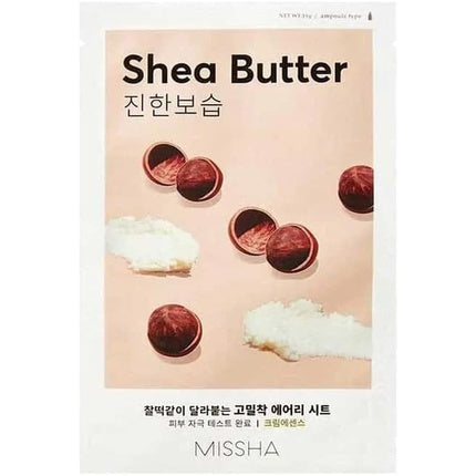 Missha Airy Fit Shea Butter Sheet Mask 19g