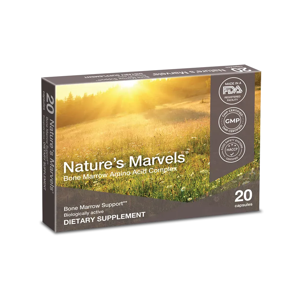 Nature's Marvels Bone Marrow Bioregulator – 20 Capsules – image 3
