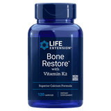 Bone Restore with Vitamins D3 + K2, 120 Capsules - Life Extension - welzo