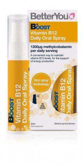 Boost B12/B-12 Oral Spray - 25 ml - BetterYou Ltd - welzo