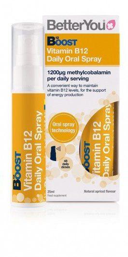 Boost B12/B-12 Oral Spray - 25 ml - BetterYou Ltd - welzo