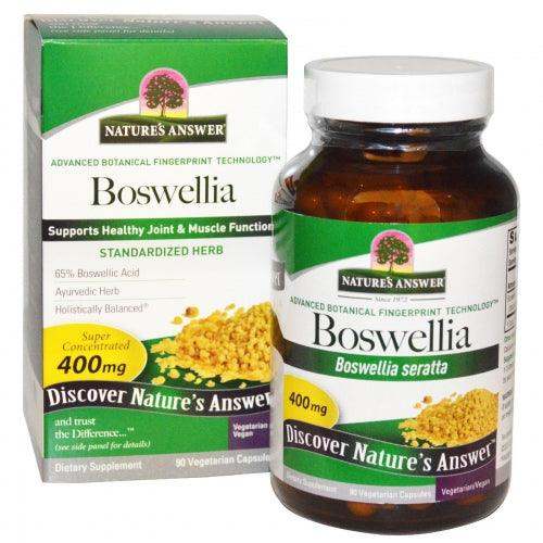 Boswellia Extract, (400mg) 90 Veg Caps, Nature's Answer - welzo