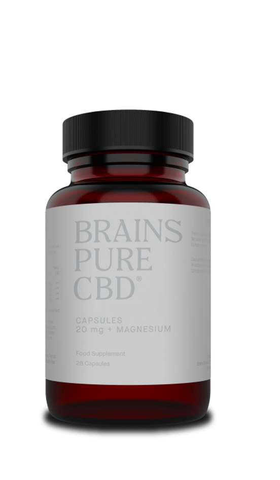 Cerveaux Pure Brains pur CBD + magnésium 28