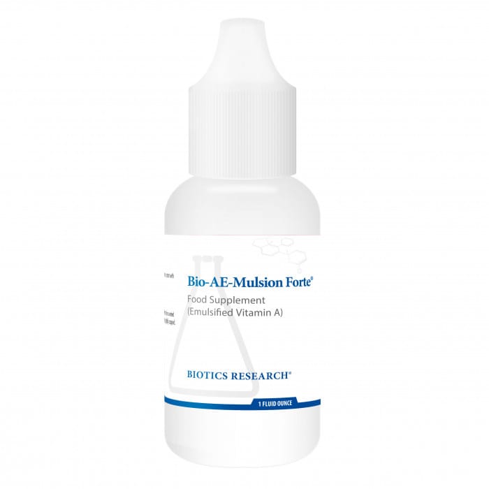 Biotics Research Bio-Ae-Mulsion Forte Vitamin A 3750 µg – 30 ml – Bild 3