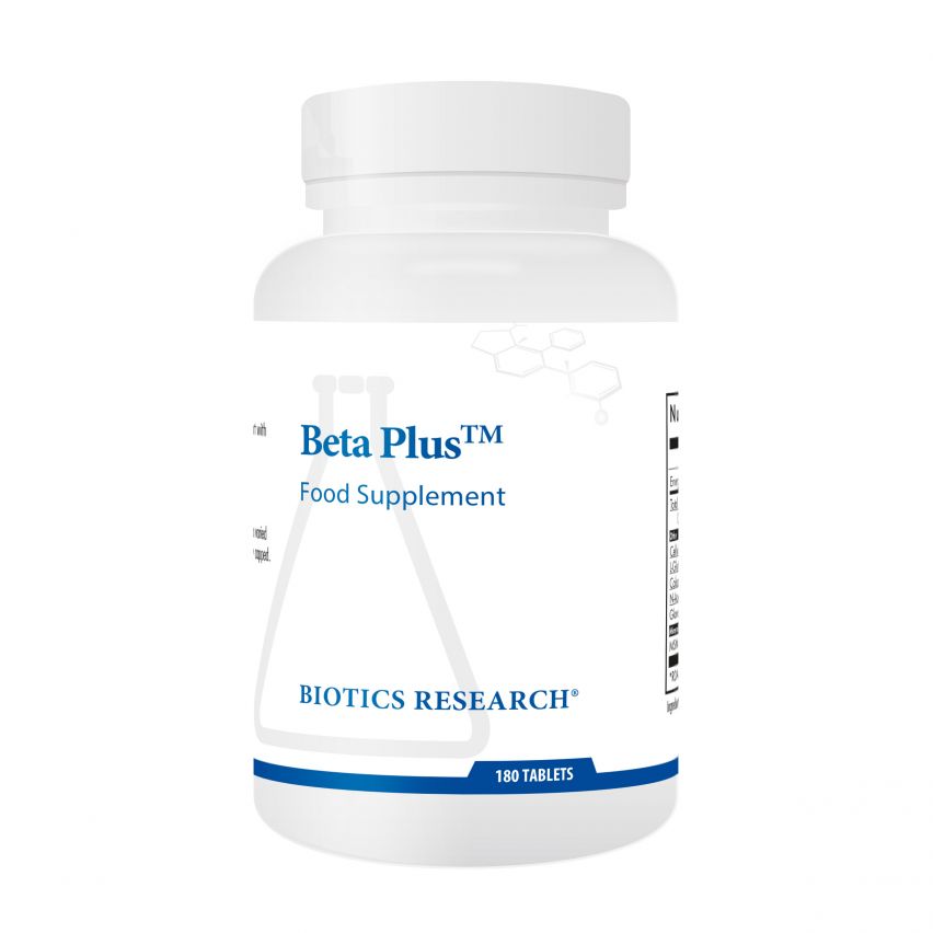 Biotics Research Beta Plus – 180 Tabletten – Bild 3
