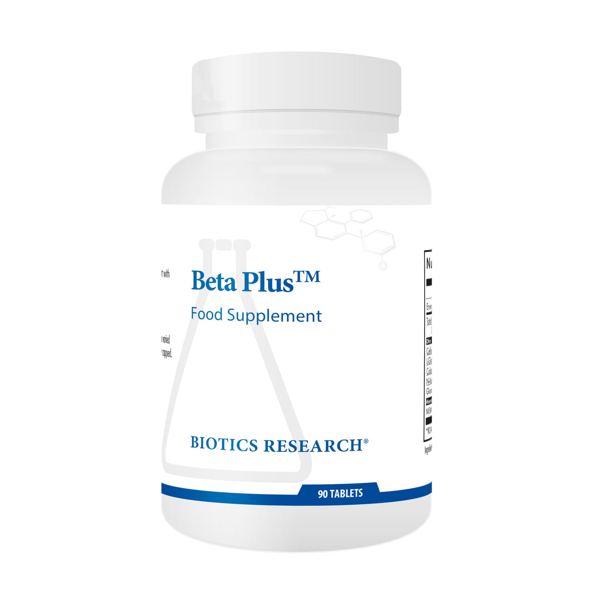 Biotics Research Beta Plus – 90 Tabletten – Bild 2