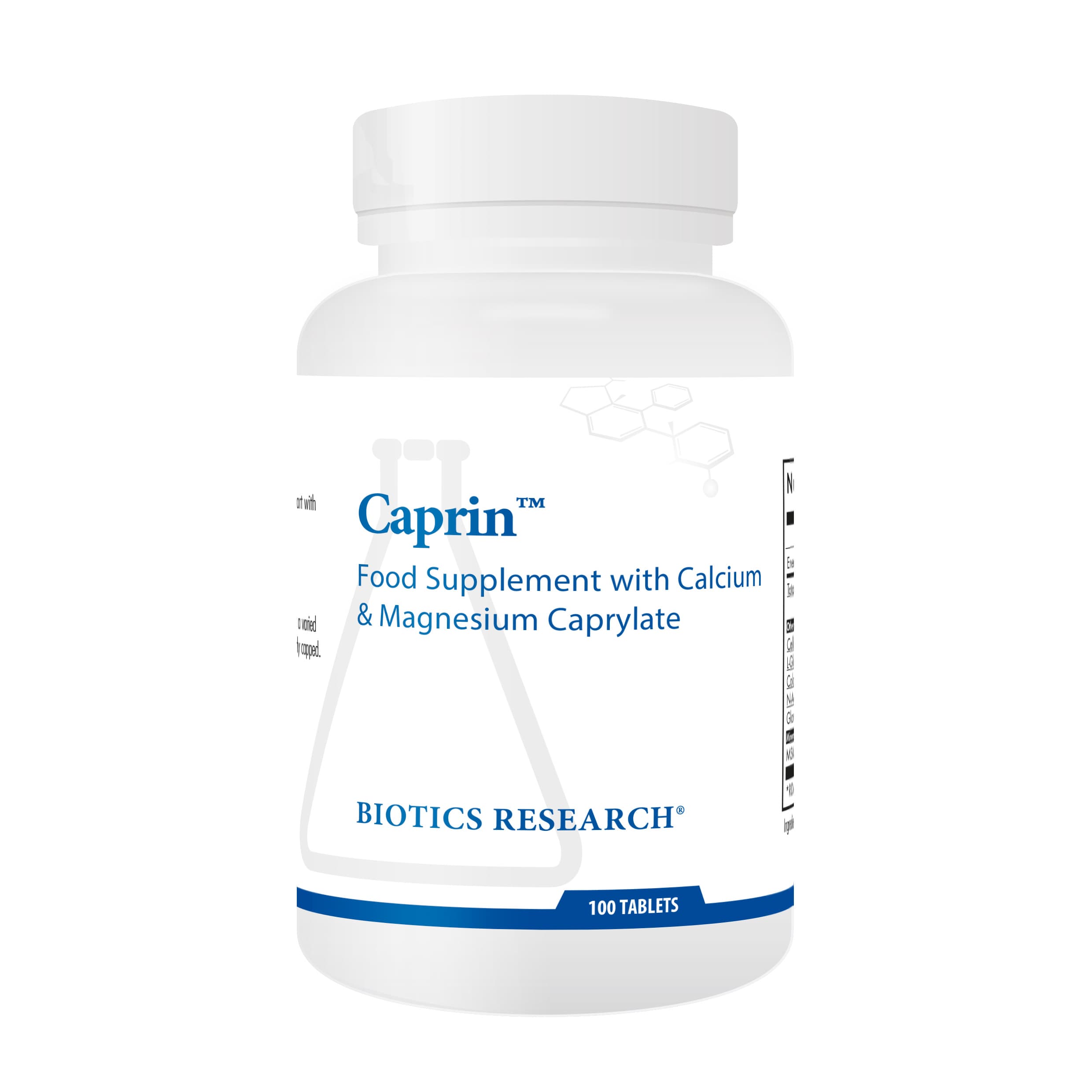 Biotics Research Ácido caprílico caprílico 400 mg – 100 cápsulas – imagen 2