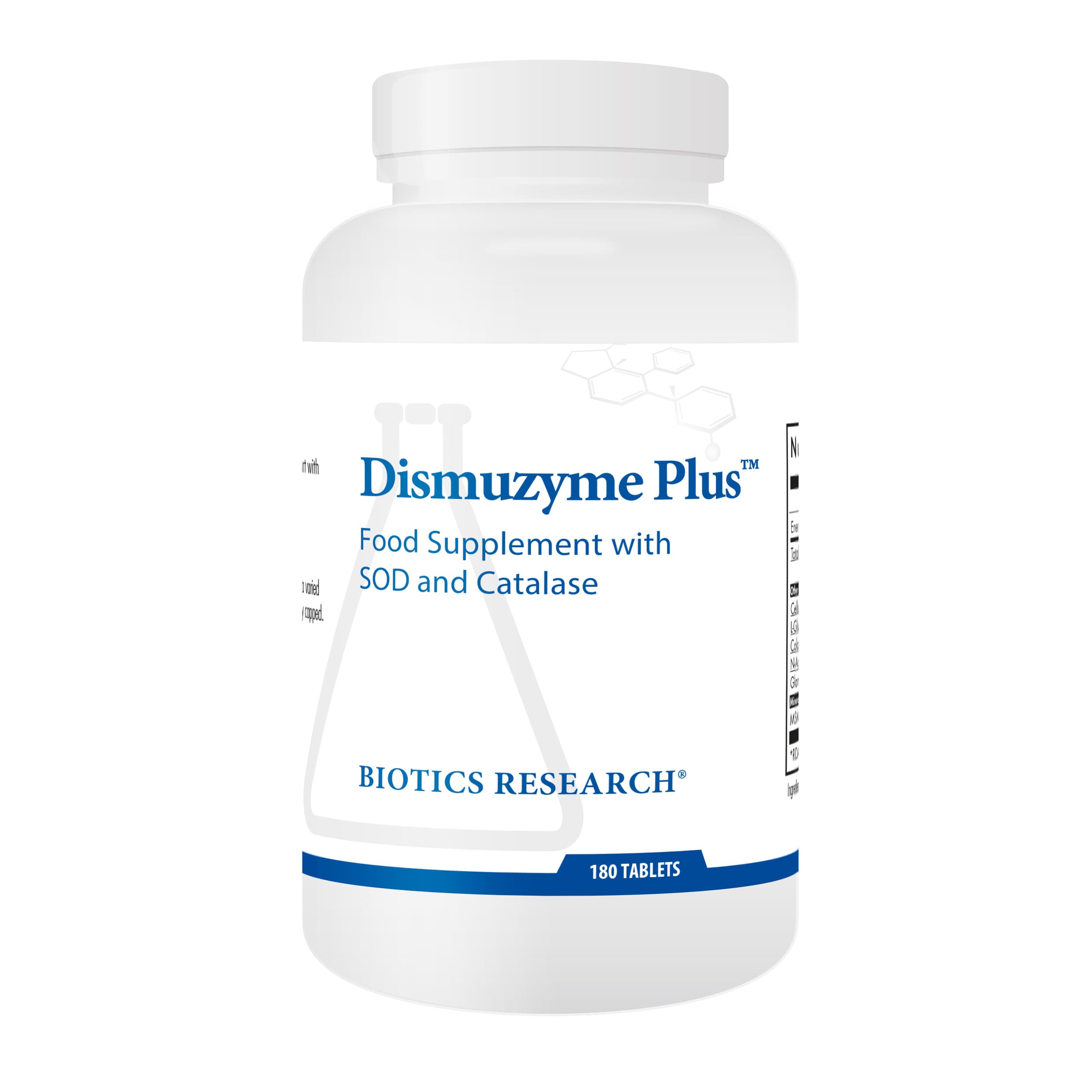 Biotics Research Dismuzyme Plus – 180 таблетки – изображение 2