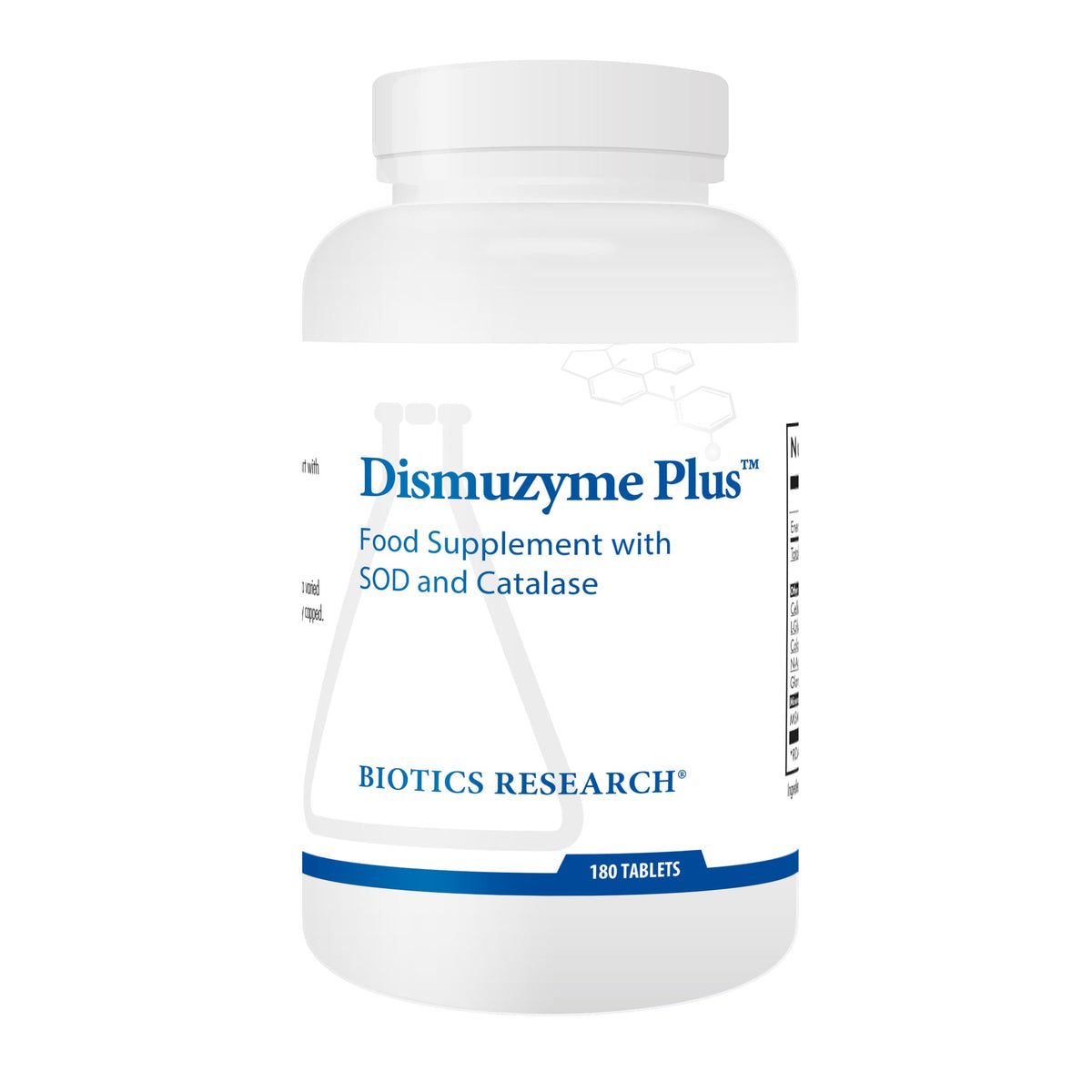 Biotics Research Dismuzyme Plus – 180 таблетки – изображение 2