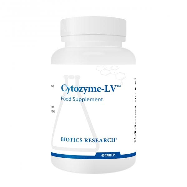 Biotics Research Cytozyme-LV Hígado neonatal - 60 tabletas - imagen 3